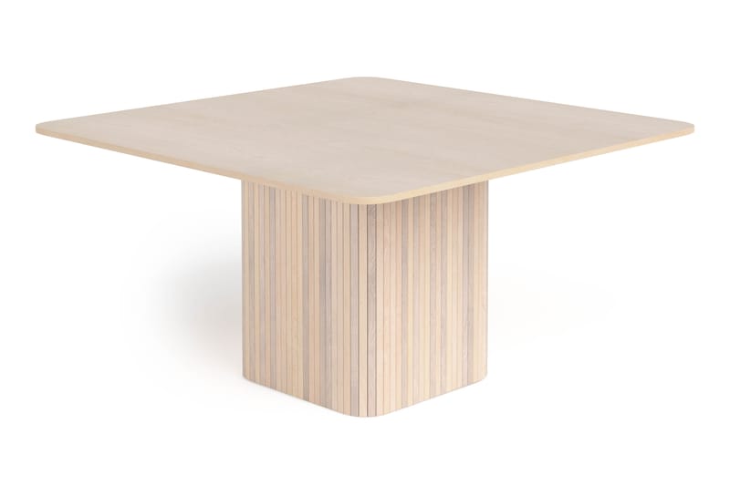 Spisebord Uppveda 140 cm - Lyst hvitlasert eik - Spisebord & kjøkkenbord