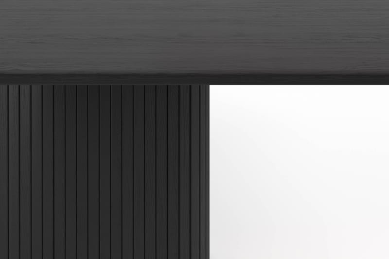 Spisebord Uppveda 140 cm - Svart tre - Spisebord & kjøkkenbord
