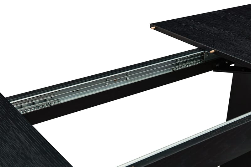Spisebord Kopparbo 180-240 cm - Svart Tre - Møbler - Bord - Spisebord & kjøkkenbord