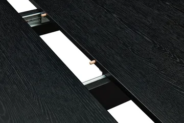 Spisebord Kopparbo 180-240 cm - Svart Tre - Møbler - Bord - Spisebord & kjøkkenbord