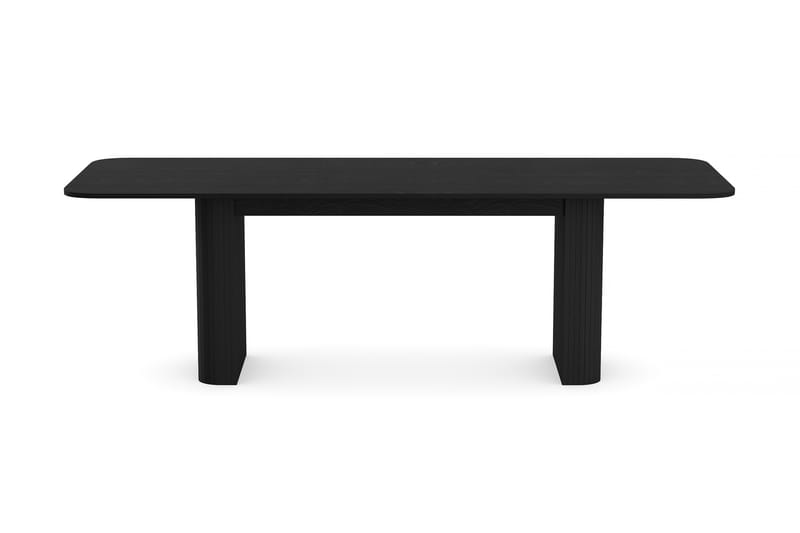 Spisebord Uppveda 180 cm - Svart tre - Spisebord & kjøkkenbord