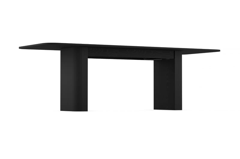 Spisebord Uppveda 180 cm - Svart tre - Spisebord & kjøkkenbord