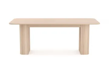 Spisebord Kopparbo 200 cm - Hvitlasert Eik - Møbler - Bord - Spisebord & kjøkkenbord