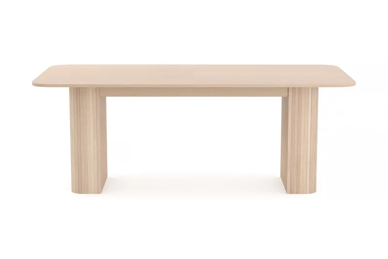 Spisebord Kopparbo 200 cm, Hvitlasert Eik