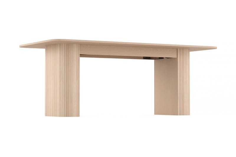 Spisebord Kopparbo 200 cm - Hvitlasert Eik - Møbler - Bord - Spisebord & kjøkkenbord