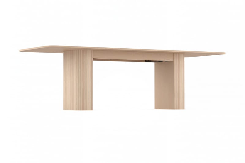 Spisebord Kopparbo 200 cm - Hvitlasert Eik - Møbler - Bord - Spisebord & kjøkkenbord