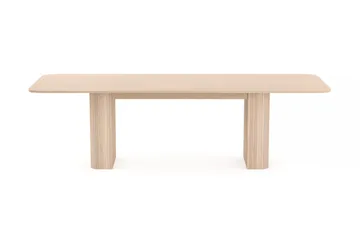 Spisebord Kopparbo 200 cm - Hvitlasert Eik - Møbler - Bord - Spisebord & kjøkkenbord