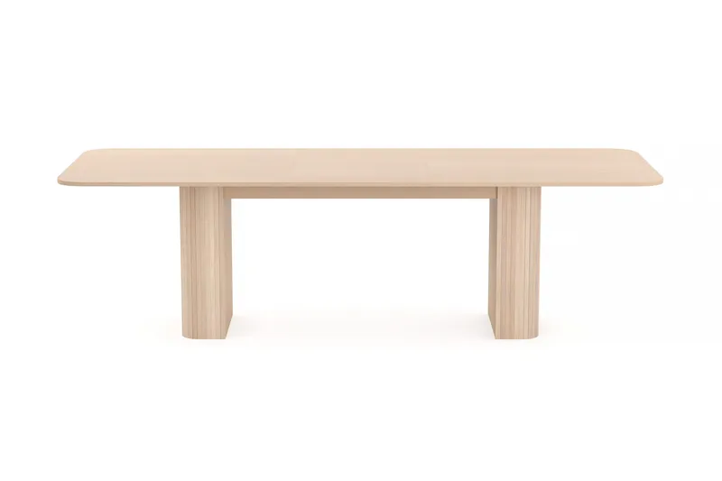 Spisebord Kopparbo 200 cm - Hvitlasert Eik - Møbler - Bord - Spisebord & kjøkkenbord