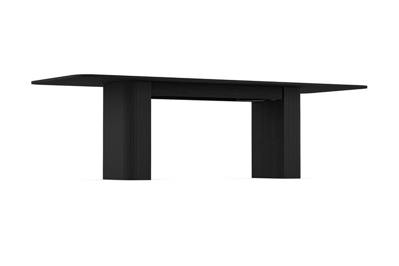 Spisebord Uppveda 200 cm - Svart tre - Spisebord & kjøkkenbord