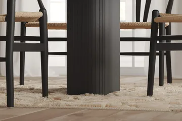 Spisebord Kopparbo 200-260 cm - Svart Tre - Møbler - Bord - Spisebord & kjøkkenbord