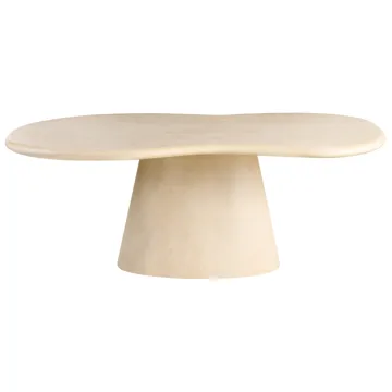 Spisebord utendørs Spoleto 110x200 cm - Beige - Hagemøbler & utemiljø - Hagebord - Spisebord ute