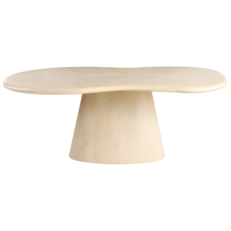 Spisebord utendørs Spoleto 110x200 cm - Beige - Hagemøbler & utemiljø - Hagebord - Spisebord ute