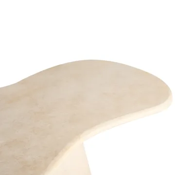 Spisebord utendørs Spoleto 110x200 cm - Beige - Hagemøbler & utemiljø - Hagebord - Spisebord ute