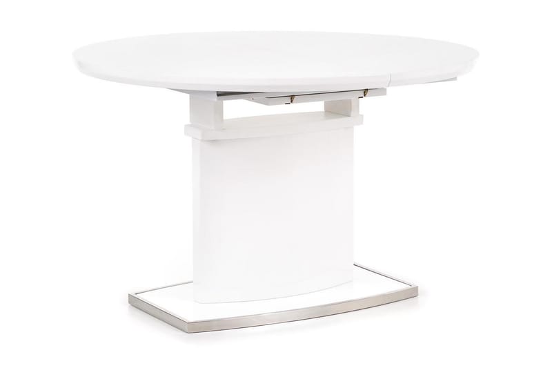 Spisebord Varlene Forlengningsbart  120 cm Rund - Hvit - Spisebord & kjøkkenbord