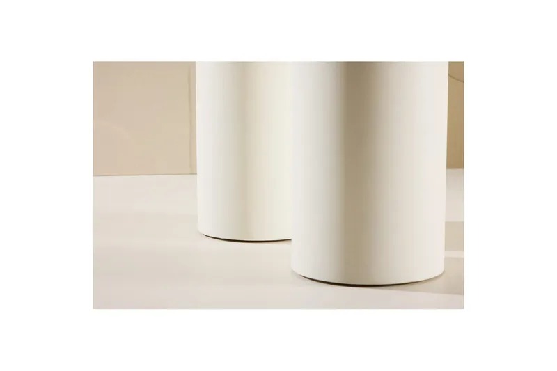 Spisebord VIND Havstenssund 110x220 cm Hvit - Møbler - Bord - Spisebord & kjøkkenbord