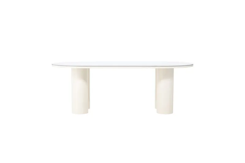 Spisebord VIND Havstenssund 110x220 cm Hvit