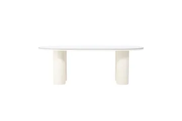 Spisebord VIND Havstenssund 110x220 cm Hvit - Møbler - Bord - Spisebord & kjøkkenbord