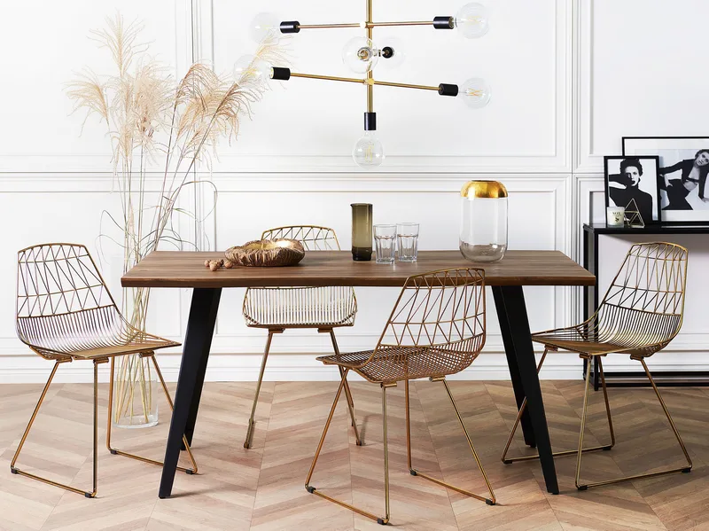 Spisebord Witney 160 cm - Brun - Møbler - Bord - Spisebord & kjøkkenbord