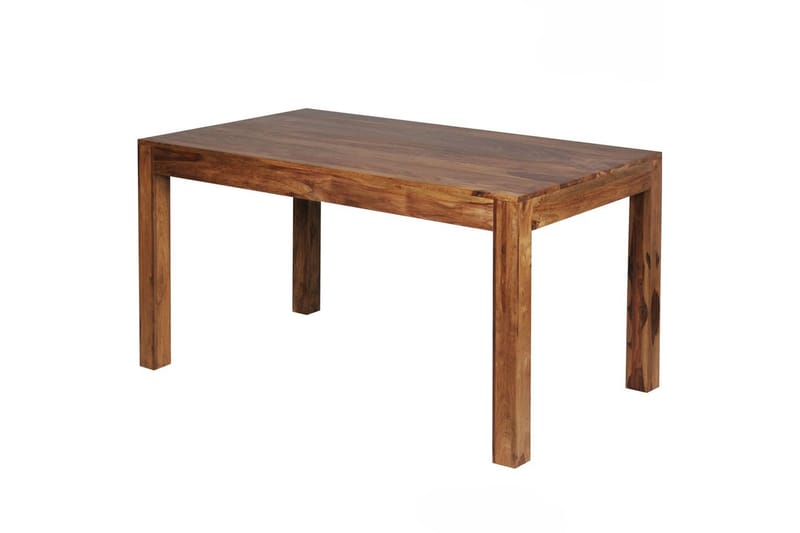 Spisebord Wohnling Massivt treverk landlig hus stil Rosentre, 140x80 cm - Rosentre, 140x80 cm - Møbler - Bord - Spisebord & kjøkkenbord
