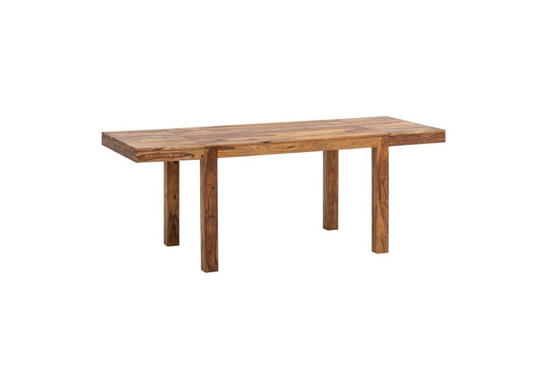 Spisebord Wohnling Massivt treverk uttrekkbar 120-200 cm landlig hus - Møbler - Bord - Spisegruppe