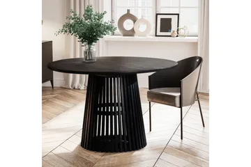 Spisebord Wohnling Rund 120 cm heltre loftstil - Møbler - Bord - Spisebord & kjøkkenbord