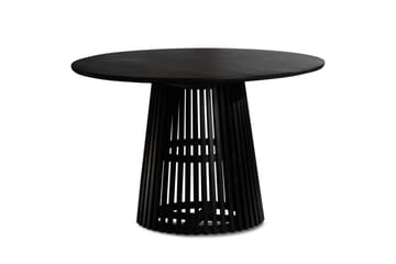 Spisebord Wohnling Rund 120 cm heltre loftstil - Møbler - Bord - Spisebord & kjøkkenbord
