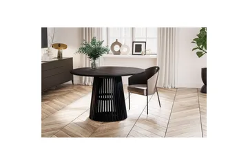 Spisebord Wohnling Rund 120 cm heltre loftstil - Møbler - Bord - Spisebord & kjøkkenbord