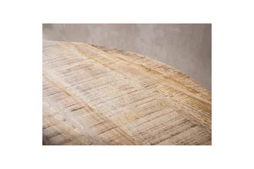 Spisebord Wohnling rundt massivt tre moderne landlig stil 120 cm - 120 cm - Møbler - Bord - Spisebord & kjøkkenbord