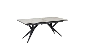 Svart, marmor hvit
