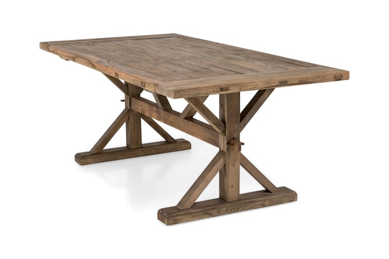 Spisebord Yorkshire Vintage Natur - 200x100 cm - Spisebord & kjøkkenbord