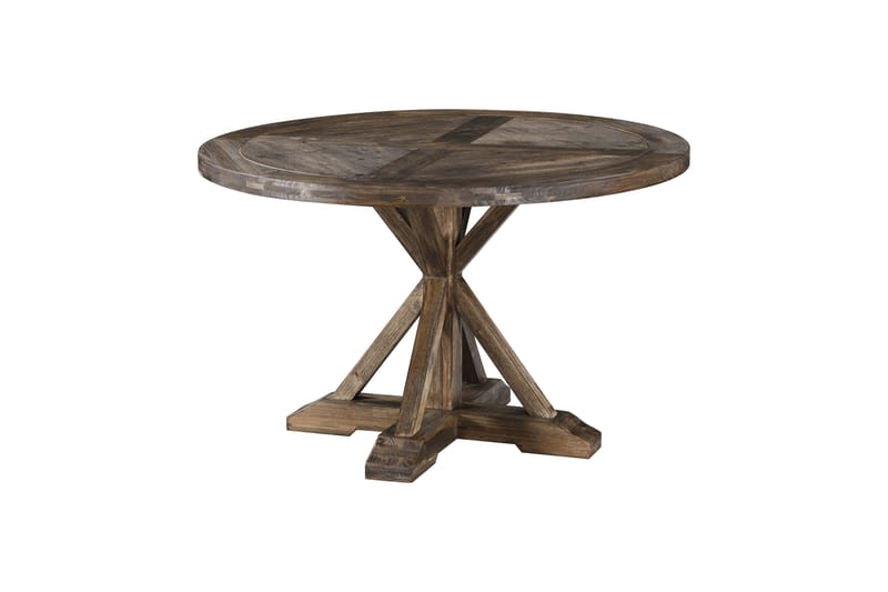 Spisebord Yorkshire Premium 120 cm Runt - Natur - Spisebord & kjøkkenbord