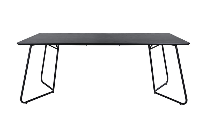Spisebord Pipaon 190 cm Svart - Spisebord & kjøkkenbord