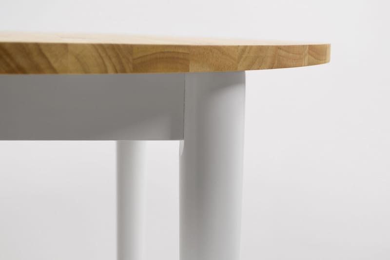 Spisebord Phorma Natur/Hvit - Hvit - Spisebord & kjøkkenbord