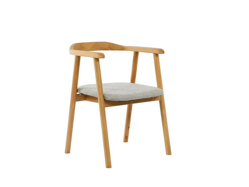Spisegruppe Bark Peyra 120-220 cm Eik Eik/Beige - Møbler - Bord - Spisegruppe