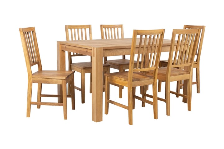 Spisegruppe Chicago Ny med 6 stoler - Spisebord & kjøkkenbord