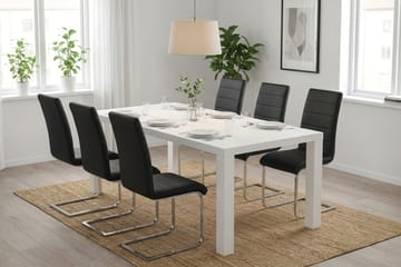 Spisegruppe Cibus 180 cm med 4 Cibus stoler - Møbler - Bord - Spisegruppe