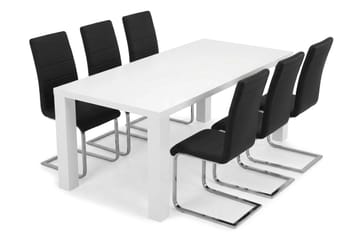 Spisegruppe Cibus 180 cm med 4 Cibus stoler - Møbler - Bord - Spisegruppe