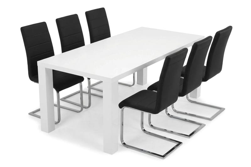 Spisegruppe Cibus 180 cm med 4 Cibus stoler - Møbler - Bord - Spisegruppe