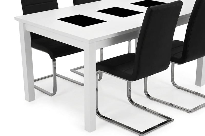 Spisegruppe Jasmin 180 cm uttrekkbar med 6 Cibus stoler - Møbler - Bord - Spisegruppe