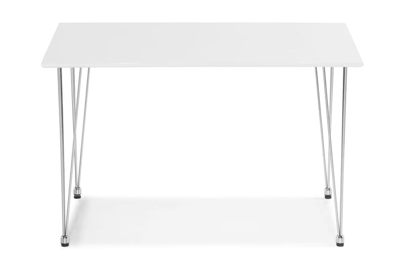 Spisegruppe Kronblom 120 cm med 4 Cibus stoler - Hvit - Møbler - Bord - Spisegruppe