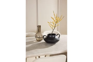 Spisegruppe Narvik 100x200 cm Beige med 6 Lilja Stoler - Møbler - Bord - Spisegruppe