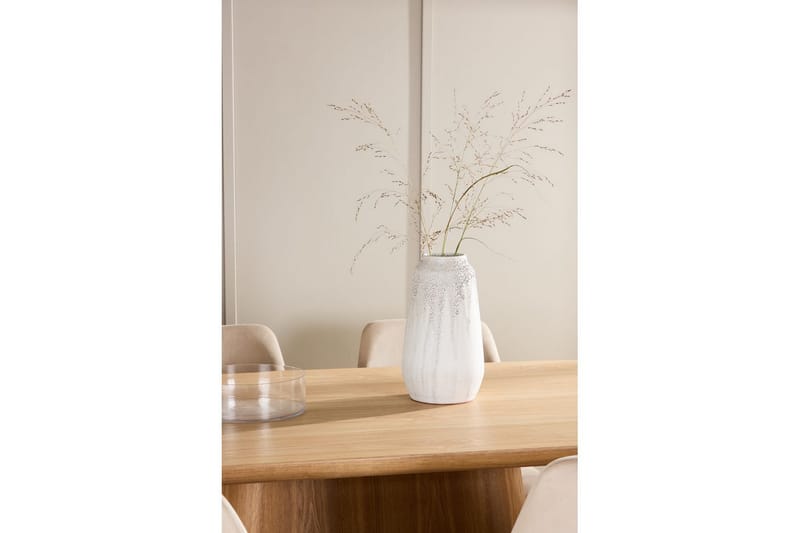 Spisegruppe Stjärnö 200x90 cm Natur med 6 stk Night Stoler - Møbler - Bord - Spisegruppe