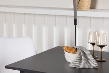 Spisegruppe Tudera 80 cm Rektangulær med 2 Zeno Stoler - Svart - Møbler - Bord - Spisegruppe