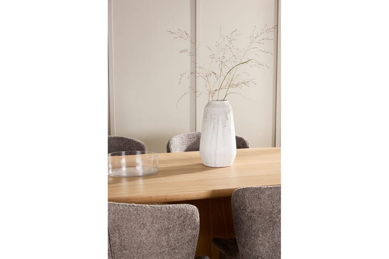 Spisegruppe Venture Home Spisegruppe Venture Home Stjärnö 200x90 cm natur med 6 stk. Astoria-stoler brun Natur - Møbler - Bord - Spisegruppe