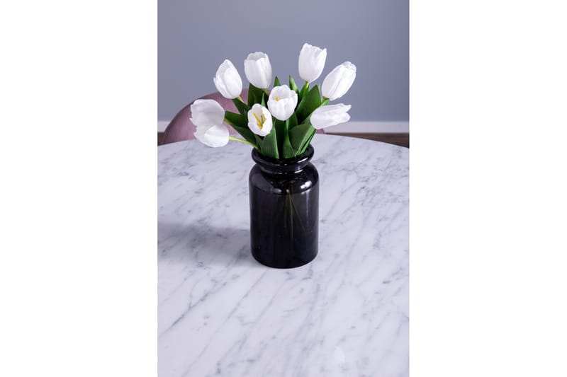 Admira spisebord med 4 Valeri Spisestoler - Rosa Cordfløyel - Møbler - Bord - Spisegruppe