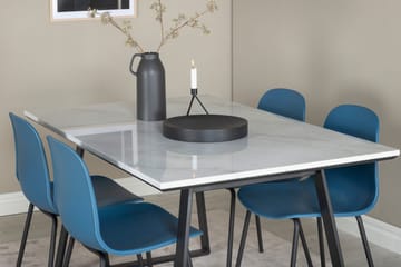 Admira Spisegruppe 140 cm + 4 Kullersbro Spisestoler - Møbler - Bord - Spisegruppe