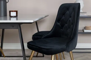 Admira Spisegruppe 140 cm + 4 stk Valerie Spisestoler - Møbler - Bord - Spisegruppe