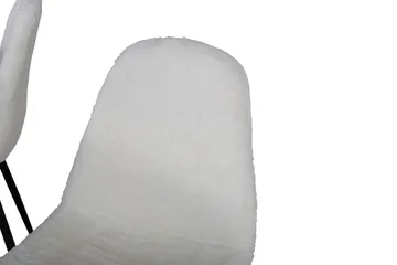 Admira Spisegruppe 140 cm inkl. 4 Ypas Stoler - Marmor/Hvit/Svart - Møbler - Bord - Spisegruppe