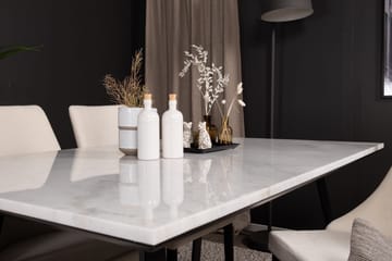 Admira Spisegruppe med 4 Ludde Spsestoler - Møbler - Bord - Spisegruppe