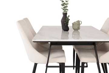 Admira Spisegruppe med 4 Ludde Spsestoler - Møbler - Bord - Spisegruppe